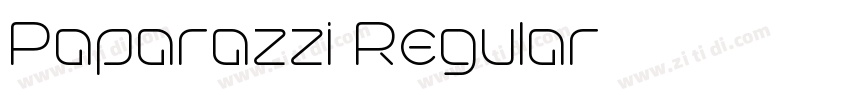 Paparazzi Regular字体转换